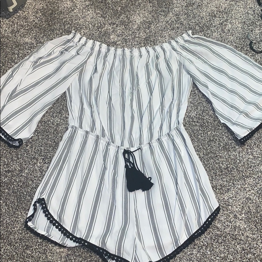 Must have off shoulder romper!